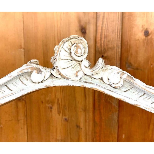 Set of Chair Louis XV in Wood & Cannage For Sale - Image 15 of 16