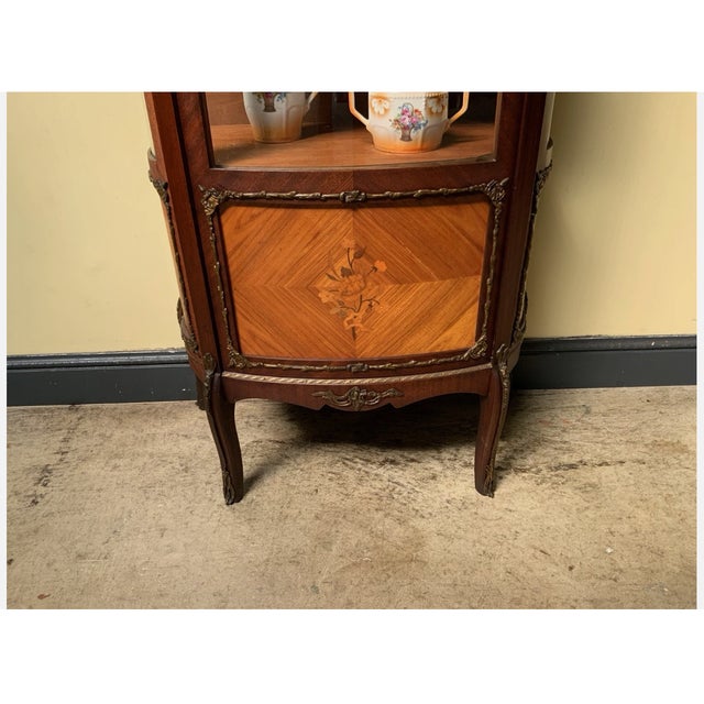 Vintage Art Nouveau Display Cabinet, 1930 For Sale - Image 10 of 11