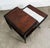 Late 20th Century Mid Century Modern Side Table Lane Cosmopolitan Tile Rosewood Wood Black Step Up For Sale In Sacramento - Image 6 of 12
