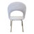 White Bloucle Chair, 1980s For Sale - Image 3 of 10