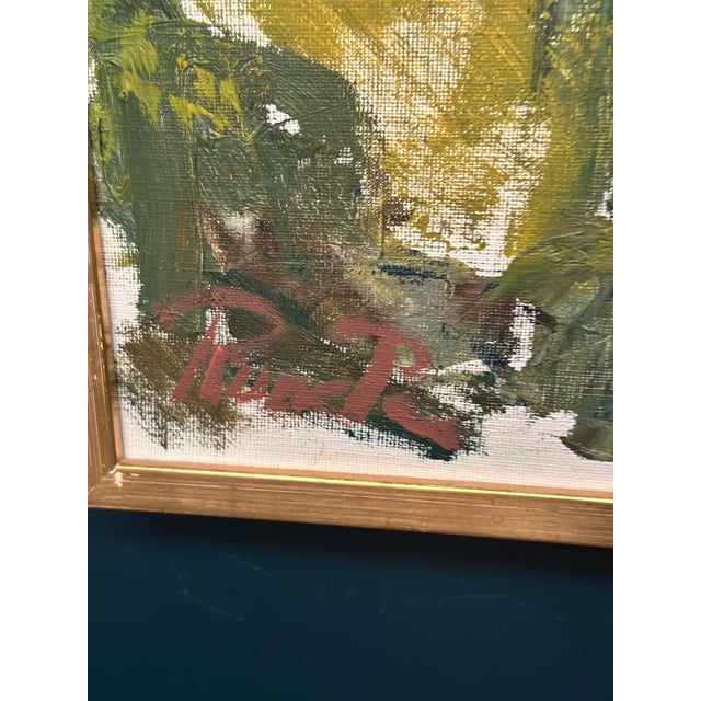 Mid-Century Modern Rune Persson, Forest, 1950s, Oil on Canvas, Framed For Sale - Image 3 of 13