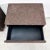 Pair of Vintage Mid Century Modern Nightstands in Chocolate Cork For Sale - Image 10 of 11