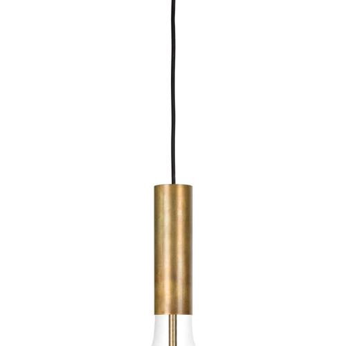 Rosdala Brass and Clear Glass Pendant Lamp by Sabina Grubbeson for Konsthantverk For Sale - Image 3 of 5