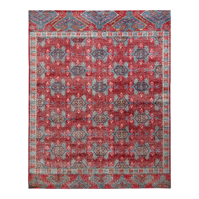 Rug & Kilim’s Oversized Esther Rug in Burgundy, 12x16 For Sale