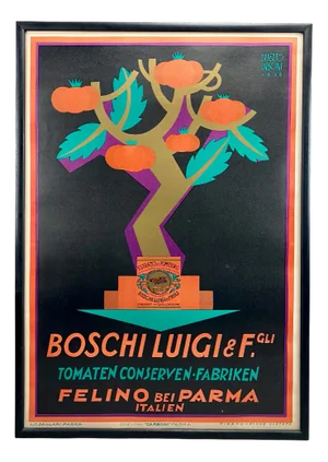 Erberto Carboni, Italian Art Deco Publicity Poster, 1926, Print