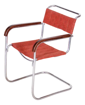 Bauhaus Armchair attributed to Marcel Breuer for Mücke Melder, 1930s