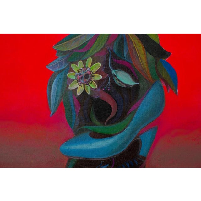 Natasha Lelenco, I Just Called To Say I Love You, 2022, Mixed Media For Sale - Image 3 of 6