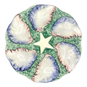 French Starfish Oyster Plate