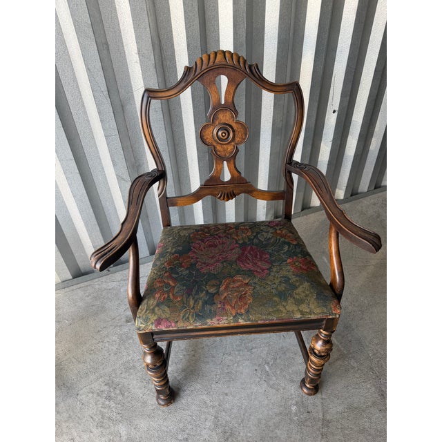 Wood 1920s Berkey & Gay Chair Set For Sale - Image 7 of 8