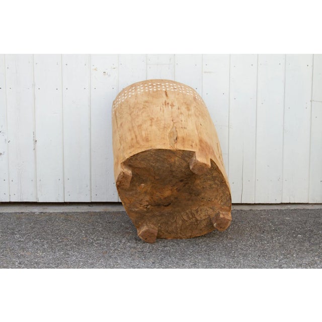 Rustic Modern Naga Tall Planter For Sale In Los Angeles - Image 6 of 9
