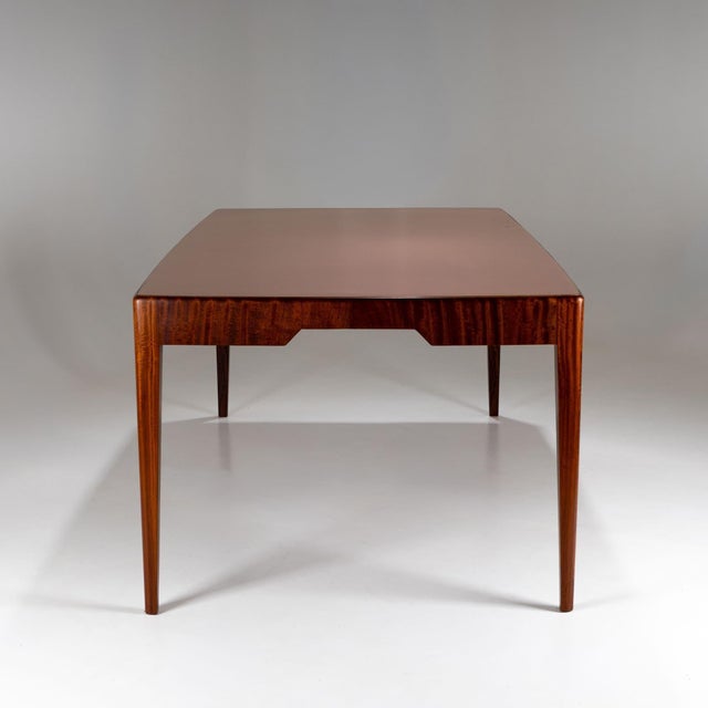 Sculptural Dining Table with Glass Top, Italy, Mid-20th Century For Sale - Image 4 of 6