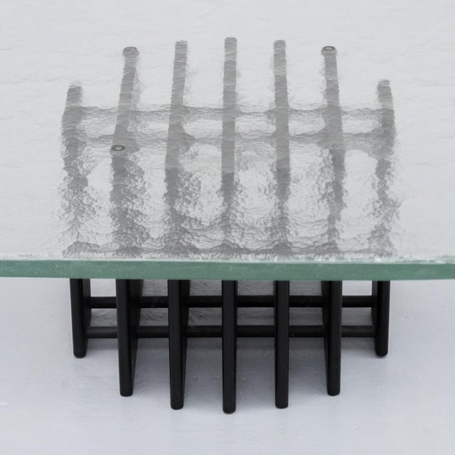 1970s Glass Coffee Table by Heinz Lilienthal, 1970s For Sale - Image 5 of 10