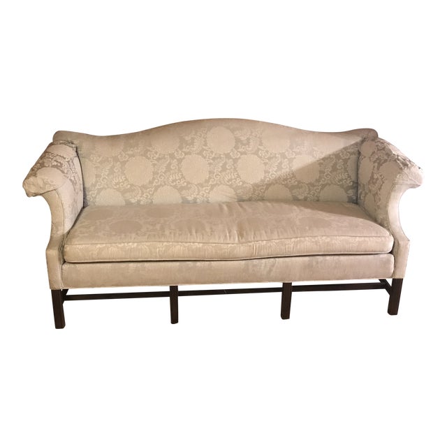 Ethan Allen Camelback Chippendale Sofa Chairish