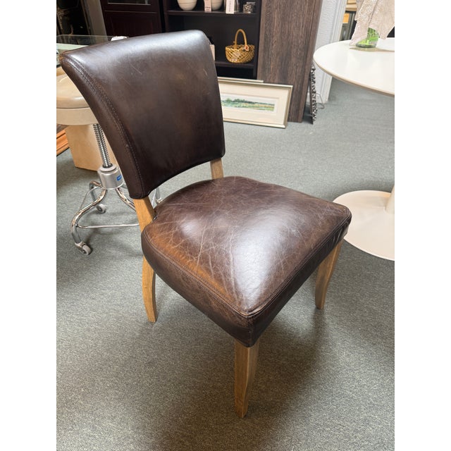 Early 21st Century Four Hands Mimi Side Dining Chairs, Pair For Sale - Image 5 of 12