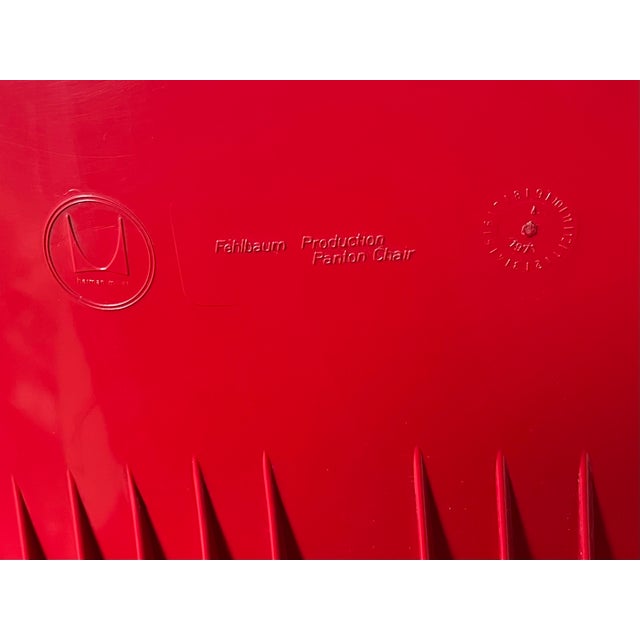 Plastic Chair by Verner Panton for Herman Miller, 1971 For Sale - Image 7 of 16