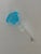 1990s Versace for Rosenthal Medusa Lumière Aquamarine Crystal Bottle Stopper For Sale - Image 9 of 9
