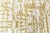 Art Deco Abstract Modern Grid Golden Tan With Ivory Silk Rug "Giltgrid" For Sale - Image 3 of 7