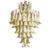 Statement Murano Chandelier – 85 Caramel Lattimo Glass Petals, 7-Tier Italian Statement Light For Sale