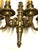 1950s Antique Brass 4-Light Wall Lamp, 1950s For Sale - Image 5 of 8