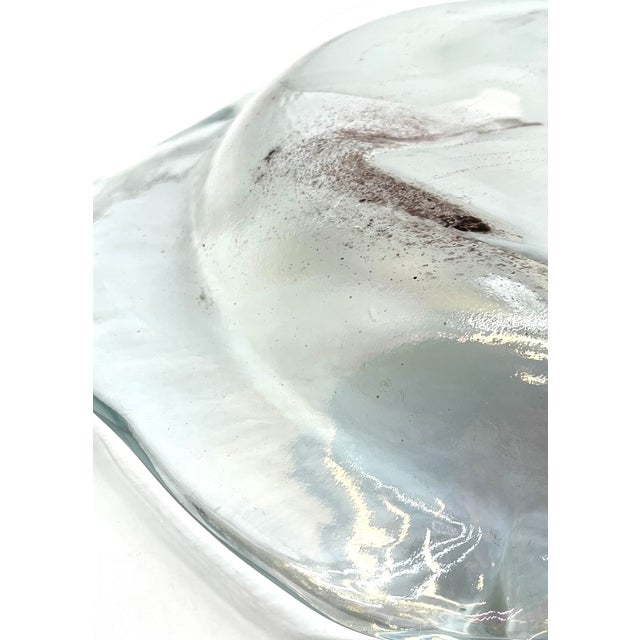 Vintage Iridescent Glass Bowl by Hans Jürgen Richartz for Mathildenhütte, 1970s For Sale - Image 15 of 16
