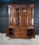 Late 20th Century Thomasville Collectors Cherry Traditional Canted Front Lighted China Cabinet For Sale - Image 11 of 18