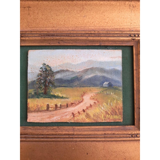 Signed California Artist Lanscape Painting For Sale - Image 11 of 11