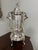 Beautiful vintage silver-plated coffee and tea urn with exceptional decorative details. The cylindrical body features...