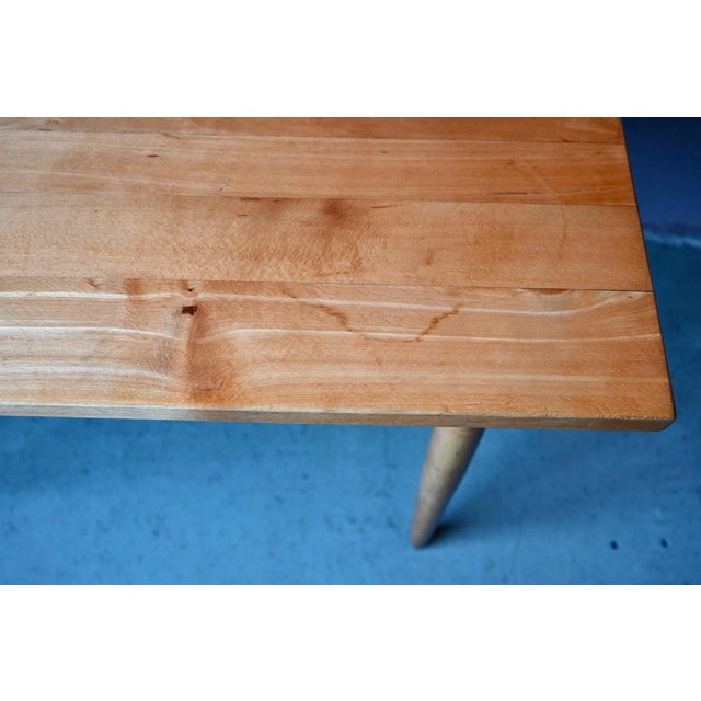 Scandinavian Bistro Table in Light Wood, 1960s For Sale - Image 12 of 17