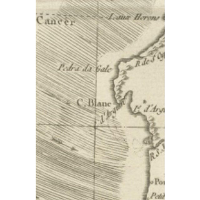 Antique Map of West Africa, 1780 For Sale - Image 11 of 12