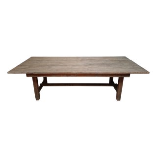 Large Farmhouse Table in Wood, 1800s For Sale