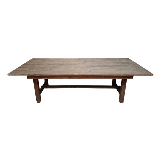 Large Farmhouse Table in Wood, 1800s For Sale