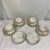 Mid 20th Century Theodore Haviland French Limoges Tea Cup Setting W/ Saucers and Small Plates, Delicate Sprays of Pink Flowers - Service for 4 For Sale - Image 9 of 11