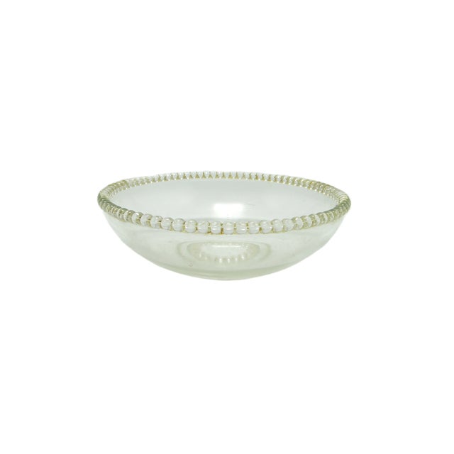 Glass Art Deco Belgian Bowl by Val Saint Lambert, 1950s For Sale - Image 7 of 7
