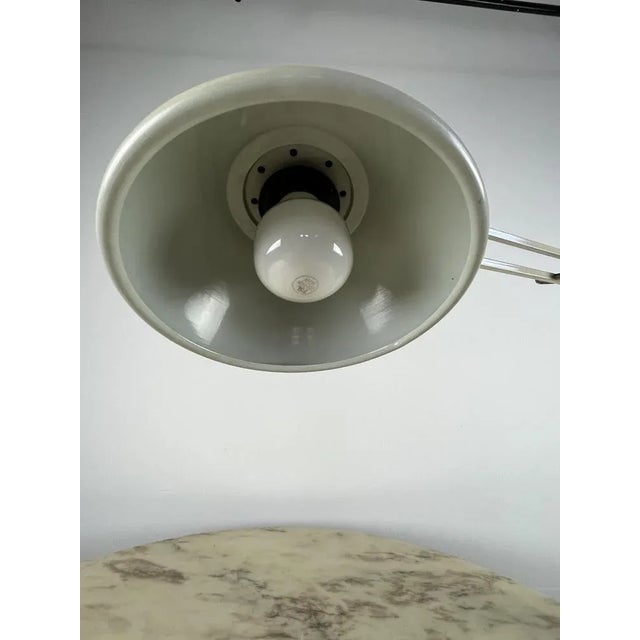 Gray Italian Extendable Table Lamp, 1970s For Sale - Image 8 of 13