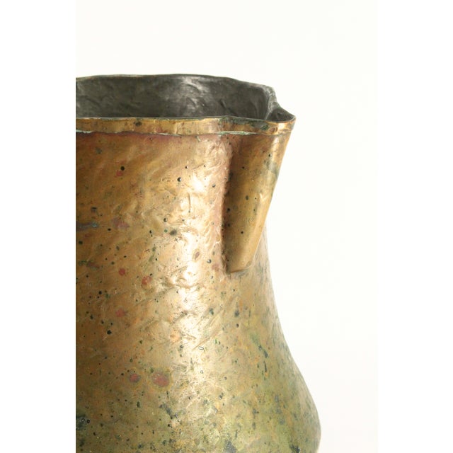 19th C. Hand Hammered Copper Pitcher Jug, For Sale - Image 9 of 18