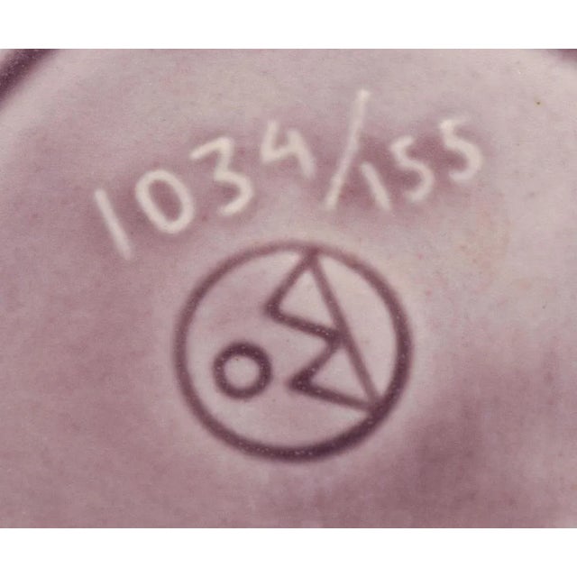 Large Faience Vase by Ewald Dahlskog for Bobergs Fajansfabrik, 1930s For Sale - Image 7 of 8