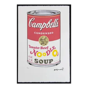 1986 Carnegie Museum of Art After Andy Warhol "Campbell's Soup Ii" Lithograph