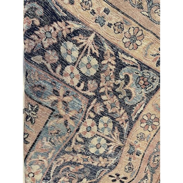 Textile Antique Persian Lavar Kerman , 5'9 X 9' For Sale - Image 7 of 8