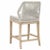 2020s Loom Taupe White Rope Wood Counter Stool by Loomlan For Sale - Image 5 of 6