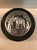 This fabulous Round Green Wood Box With Elephant Tin Accent will be a wonderful addition in your den, home office or...