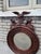 1940s American Federal Eagle Hand Carved Mahogany Wall Mirror Large For Sale - Image 4 of 15