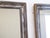 These weathered silverleaf mirrors are a near pair, the molding is not an exact match. They measure 28"H x 22"W