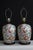 Antique White Early 20th Century Chinese Imari Style Lamps - a Pair For Sale - Image 8 of 12