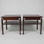 Wood Nordic Side Tables in Wood, 1970s, Set of 2 For Sale - Image 7 of 13