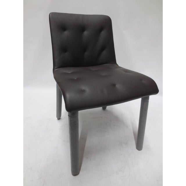 2010s Walter Knoll Liz Wood Chairs - A Pair (New) For Sale - Image 5 of 8