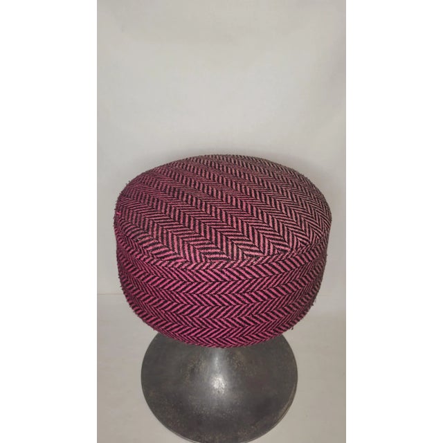 Large Swivel Stool with Tulip Legs, 1970s For Sale - Image 4 of 5