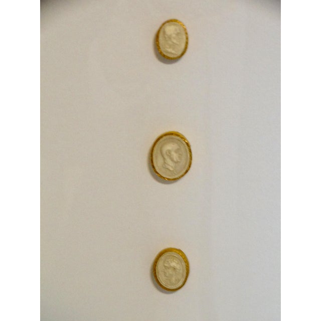 Metal 1820's Framed Genuine Antique Grand Tour Intaglios, Set of 2 For Sale - Image 7 of 12