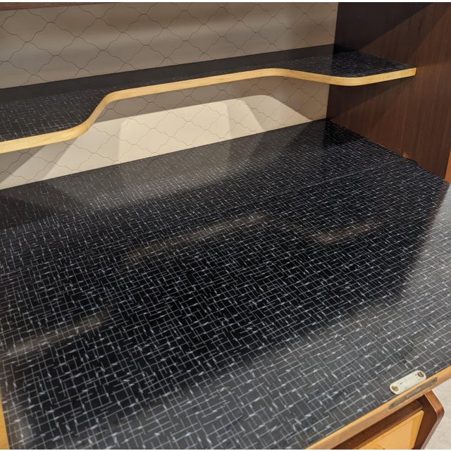 Mid-Century 2-Tone Highboard, 1950s For Sale - Image 12 of 13