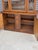 C. 1972 Mid Century Modern China Cabinet W/ Etched Geometric Glass, Carved Accents, Brutalist Pulls For Sale - Image 11 of 12
