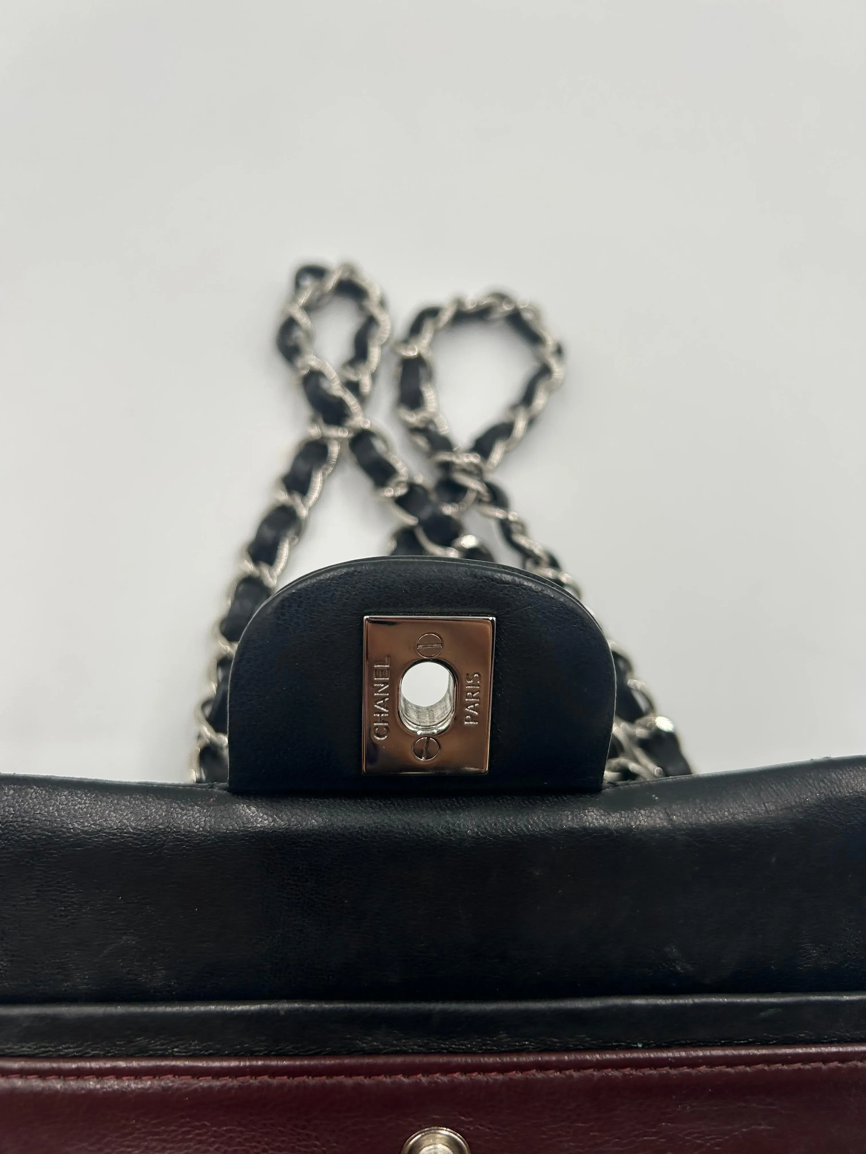 Chanel Classic 11.13 Black Leather Bag 2011 | Chairish